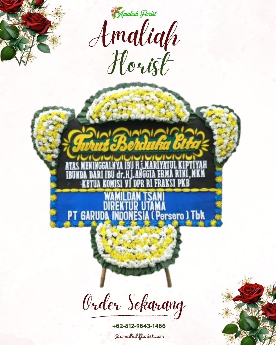 Papan Bunga Duka Sindang Jaya